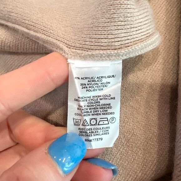 Ann Taylor Classic Knit Blazer Cardigan Button Midi Skirt Two Piece Sweater Set - Picture 10 of 12